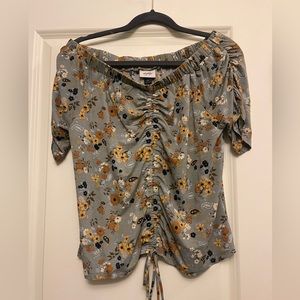Daytrip Off the Shoulder Floral Top